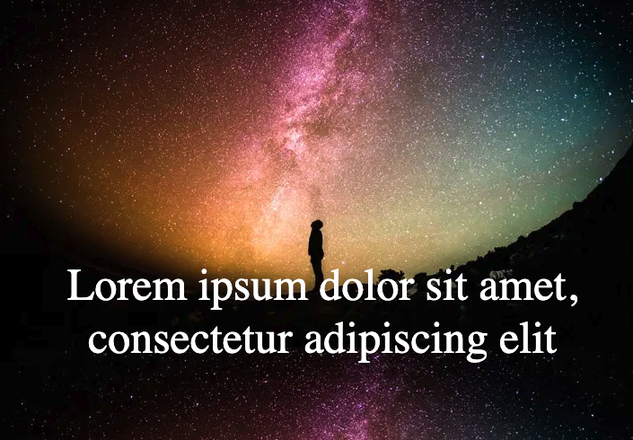 text fading on scroll